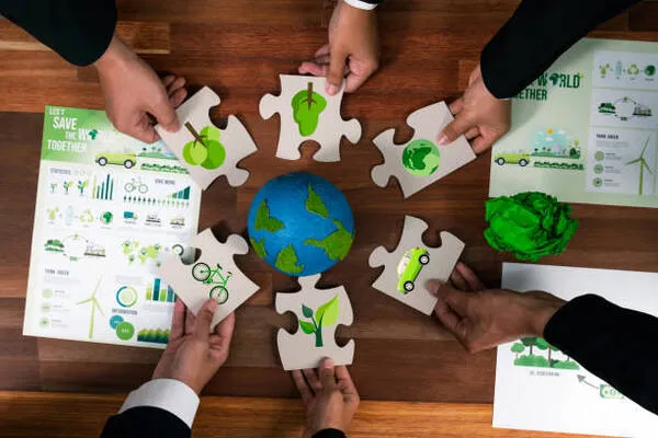 organización implementando procesos ambientales bajo la iso 14001